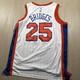Mikal Bridges Signed New York Knicks Jersey Autographed Road Psa/dna Coa