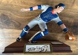 Mike Piazza Dodgers HOF Signed Autographed Statue Figurine #/975 PSA/DNA COA