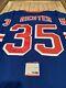 Mike Richter Autographed/signed Jersey Psa/dna Coa New York Rangers
