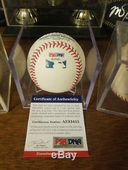 Mike Trout Autograph Mlb Baseball Psa/dna Authenticated With Coa