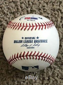 Mike Trout Autographed Signed MLB Baseball PSA/DNA COA Rookie Signature RARE