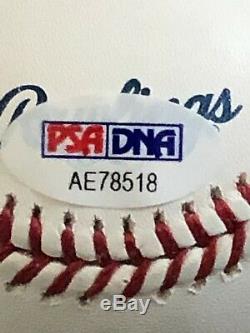 Mike Trout Autographed Signed MLB Baseball PSA/DNA COA Rookie Signature RARE