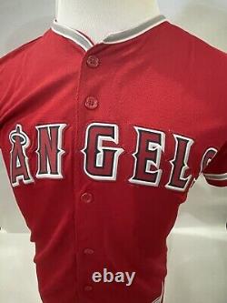 Mike Trout Hand Signed Autographed Mlb Jersey Los Angeles Angels Psa/dna Coa