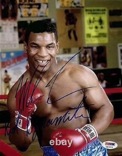 Mike Tyson Signed 8x10 Photo PSA/DNA COA with Kid Dynamite Insc Autographed Auto'd