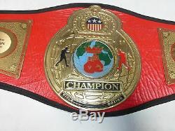 Mike Tyson Signed Full Sized Boxing Championship Belt PSA/DNA COA WBC IBF WBA