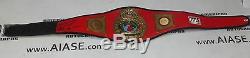 Mike Tyson Signed Full Sized Boxing Championship Belt PSA/DNA COA WBC IBF WBA