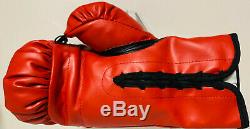 Mike Tyson Signed Red Everlast Boxing Glove Right Auto PSA DNA COA