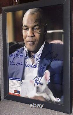 Mike Tyson Signed The Hangover 16x20 Photo PSA/DNA COA Movie Boxing Autograph