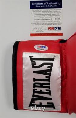 Mike Tyson signed Everlast Boxing Glove autograph PSA/DNA COA