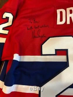 Montreal Canadiens Ken Dryden Autographed Jersey Psa Dna Coa Official