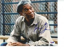 Morgan Freeman signed 8x10 photo PSA DNA COA