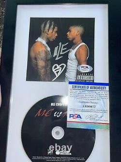NLE Choppa Signed Autographed CD NLE VS NLE Shotta Flow Psa/Dna Coa Framed