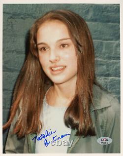 Natalie Portman Signed PSA/DNA COA 8X10 Photo Auto Autograph Full Name Signature