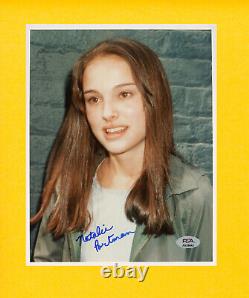 Natalie Portman Signed PSA/DNA COA 8X10 Photo Auto Autograph Full Name Signature