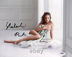 Natalie Portman Signed PSA/DNA LOA Sexy 8X10 Photo Auto Autographed FULL LTR COA