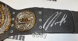 Nick Diaz Signed WEC Toy Championship Belt PSA/DNA COA UFC Autograph StrikeForce