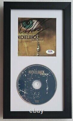 Nickelback Chad Kroeger Signed Psa/dna Coa Rock Music Autographed CD Display