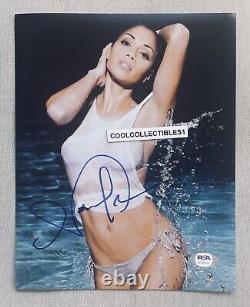 Nicole Scherzinger Pussycat Dolls In Person Signed 8x10 Photo Psa/dna Coa