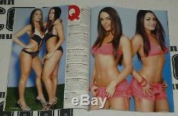 Nikki & Brie The Bella Twins Signed Maxim Magazine en Espanol PSA/DNA COA WWE