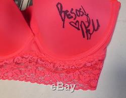 Nikki The Bella Twins Signed WWE Photo Shoot Worn Pink Bra PSA/DNA COA Diva Ring