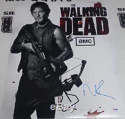 Norman Reedus Signed The Walking Dead 16x20 Photo PSA/DNA COA Poster Autograph 9