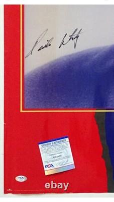 ORIGINAL! 1988 RARE KEITH WHITLEY Autograph SIGNED POSTER 27×23 with PSA/DNA COA