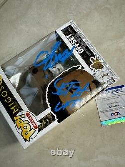 Offset Migos Signed Autographed Funko Pop PSA/DNA COA SET IT OFF INSCRIPTION