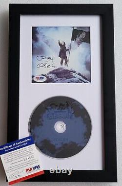 Ozzy Osbourne CD Display Psa Certified Coa Signed Music Band Autographed Psa/dna