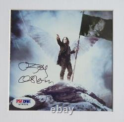 Ozzy Osbourne CD Display Psa Certified Coa Signed Music Band Autographed Psa/dna