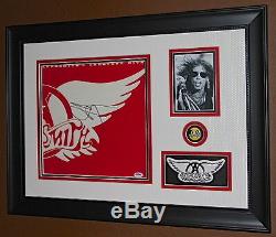 Ozzy Osbourne autographed framed backstage pass ticket stub PSA DNA COA patch