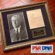 Psa/dna Coa President Woodrow Wilson Scarce Handwritten Autograph Letter Signed