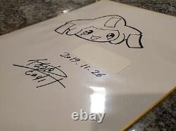 PSA DNA COA Signed Autograph Sanosuke Sakuma Shikishi Art Artwork Jirachi Sketch