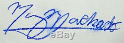 Padres Manny Machado Signed Baseball Rare Full Name PSA DNA COA Smudged