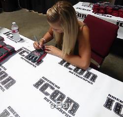 Paige VanZant Signed UFC Glove PSA/DNA COA 12 Gauge MMA Autograph on Fox 15 191