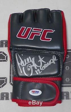 Paige VanZant Signed UFC Glove PSA/DNA COA 12 Gauge MMA Autograph on Fox 15 191