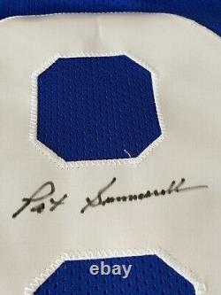 Pat Summerall Autographed/Signed Jersey PSA/DNA COA New York Giants
