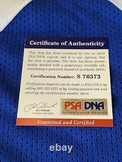 Pat Summerall Autographed/Signed Jersey PSA/DNA COA New York Giants