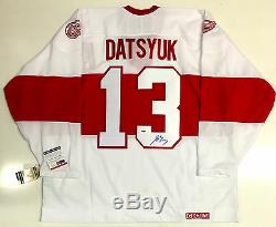 Pavel Datsyuk Signed Detroit Red Wings Winter Classic CCM Jersey Psa/dna Coa