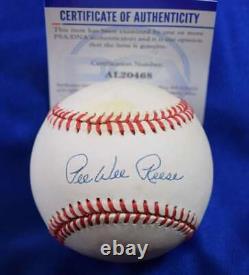 Pee Wee Reese PSA DNA Coa Autograph National League ONL Signed Baseball 1