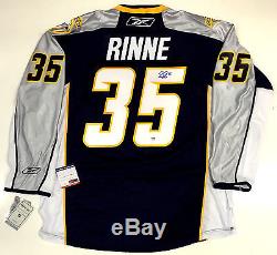 Pekka Rinne Signed Nashville Predators Reebok NHL Premier Jersey Psa/dna Coa New