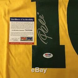 Pele Brazil Soccer Jersey Authentic Signed Auto Psa Dna Coa