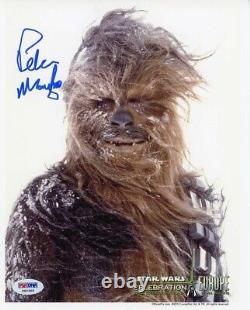 Peter Mayhew Star Wars Autographed Signed 8x10 Photo Authentic PSA/DNA COA