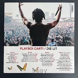 Playboi Carti Signed Autographed Die Lit Vinyl WLR Vamp Cash Carti Psa Dna Coa