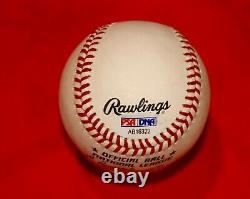 RARE Dodger Don Drysdale HOF 1984 Signed Baseball With PSA/DNA COA