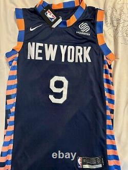 RJ Barrett Signed Autographed New York Knicks Nike Jersey PSA/DNA COA