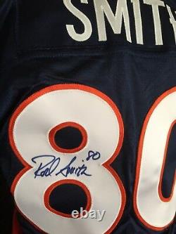 ROD SMITH Denver Broncos Signed Authentic Game Jersey Autographed PSA/DNA COA