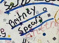 Rare! BRITNEY SPEARS Signed 1989 1st Grade YEARBOOK Pop Singer PSA/DNA COA