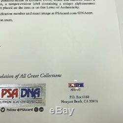 Rare Earl Averill Single Signed Autographed Baseball With PSA DNA COA