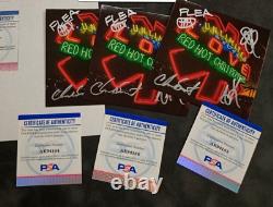 Red Hot Chili Peppers Signed Autographed 1 CD Unlimited Love PSA/DNA COA pack