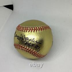 Reggie Jackson signed autograph 24kt Gold Official MLB baseball PSA/DNA COA